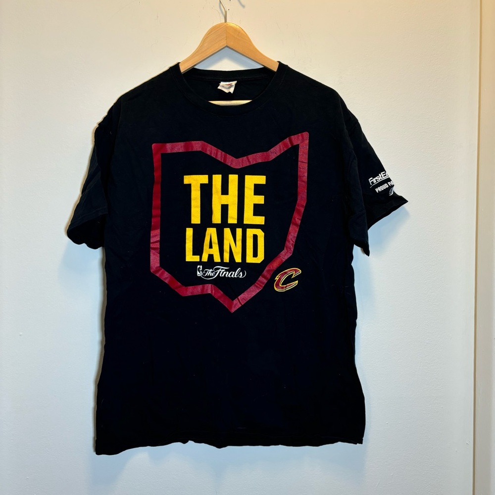 Cavs NBL Cleveland Black 'The Land' T-Shirt Tee XL